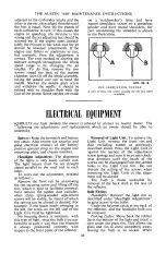 Предварительный просмотр 47 страницы Austin Motor Company A40 4-Ton Pick-up Owner'S Handbook Manual