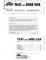 Предварительный просмотр 1 страницы Austin Motor Company FX4R Driver'S Handbook Manual