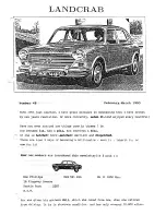 Austin Motor Company LANDCRAB 1993 Manual предпросмотр