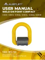 Preview for 1 page of Austlift 103901 User Manual