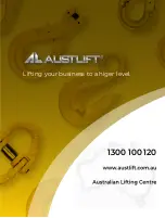 Preview for 8 page of Austlift 103901 User Manual