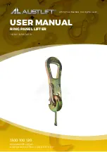 Austlift 141102 User Manual preview