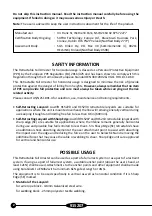 Preview for 2 page of Austlift 915207 User Instructions