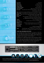 Предварительный просмотр 2 страницы AUSTRALIAN MONITOR ACM120XL Specification