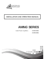 Preview for 1 page of AUSTRALIAN MONITOR AM2200NG Installation And Operation Manual