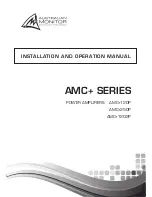 AUSTRALIAN MONITOR AMC+1202P Installation And Operation Manual предпросмотр