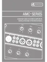 Preview for 1 page of AUSTRALIAN MONITOR AMC+ SERIES Installation And Operation Manual