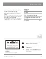 Preview for 3 page of AUSTRALIAN MONITOR AMC+ SERIES Installation And Operation Manual