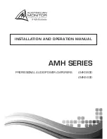 Preview for 1 page of AUSTRALIAN MONITOR AMH2400 Installation And Operation Manual