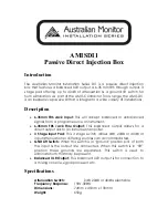 AUSTRALIAN MONITOR AMIS DI1 Introduction предпросмотр