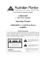 Предварительный просмотр 1 страницы AUSTRALIAN MONITOR AMIS1202P Operating Manual