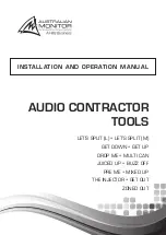 AUSTRALIAN MONITOR BUZZ OFF Installation And Operation Manual preview