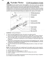 AUSTRALIAN MONITOR CLIM Installation Manual preview