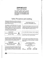 Preview for 2 page of AUSTRALIAN MONITOR CONTRACTOR Operation Manual