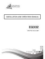 AUSTRALIAN MONITOR EQ302 Installation And Operation Manual preview