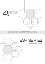 Preview for 1 page of AUSTRALIAN MONITOR ES2120P Installation And Operation Manual