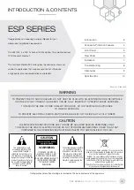 Preview for 3 page of AUSTRALIAN MONITOR ES2120P Installation And Operation Manual