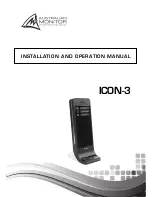 AUSTRALIAN MONITOR ICON-3 Installation And Operation Manual preview