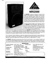 Предварительный просмотр 1 страницы AUSTRALIAN MONITOR NRG500 Brochure