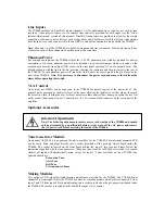 Preview for 4 page of AUSTRALIAN MONITOR TX8000 Operating Manual