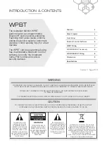 Preview for 3 page of AUSTRALIAN MONITOR WPBT Installation And Operation Manual