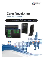 AUSTRALIAN MONITOR Zone Revolution Quick Start Manual предпросмотр