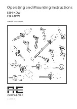 Austria Email EBH-KDW Operating And Mounting Instructions Manual preview