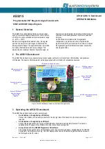 Preview for 1 page of austriamicrosystems AS5215 Operation Manual