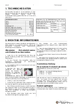 Preview for 3 page of Austro Flamm Chester compact User Instructions