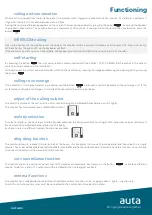 Preview for 2 page of Auta COMPACT INTERCOM K Quick Start Manual