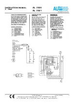 Предварительный просмотр 4 страницы AUTEC AL 2520 Instruction Manual