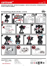 AUTEC Cartronic Shadow Striker Instruction Manual preview