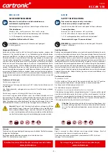 Preview for 2 page of AUTEC Cartronic Shadow Striker Instruction Manual