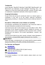 Preview for 1 page of Autel MaxiPro MP808 User Manual