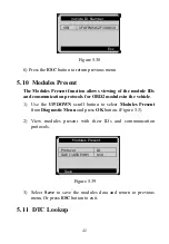 Предварительный просмотр 44 страницы Autel MaxiService OLS301 Manual