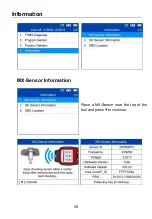 Предварительный просмотр 54 страницы Autel MaxiTPMS TS508 Manual