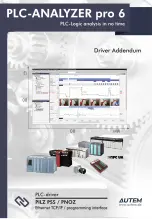 AUTEM PLC-ANALYZER pro 6 Quick Start Manual preview