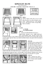 Preview for 2 page of AuthenTeak Kingsley-Bate NT18 Assembly Instructions