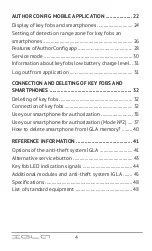 Preview for 4 page of AUTHOR Alarm IGLA Operating Manual