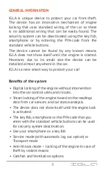 Preview for 5 page of AUTHOR Alarm IGLA Operating Manual