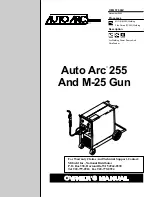 Предварительный просмотр 1 страницы AUTO ARC 255 Owner'S Manual