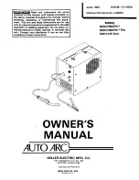 Предварительный просмотр 1 страницы AUTO ARC BENCHMARK Owner'S Manual