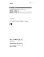 Preview for 3 page of auto maskin DCU 205 User Manual