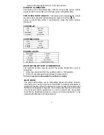 Preview for 4 page of Auto Page RS-622 Operation Manual