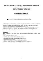 Auto Page RS-730 Operation Manual preview