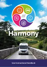 Auto-Sleeper Harmony User Instructional Handbook preview