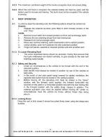 Предварительный просмотр 14 страницы Auto-Sleepers 2001 Trident Owner'S Manual