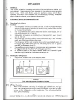 Предварительный просмотр 23 страницы Auto-Sleepers 2001 Trident Owner'S Manual