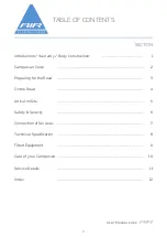 Preview for 2 page of Auto-Sleepers FORD TRANSIT CUSTOM AIR 2022 Owner'S Manual