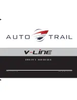 Auto-Trail 2015 V-Line Owner'S Handbook Manual preview